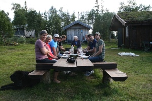 Servering på Eggenseteren